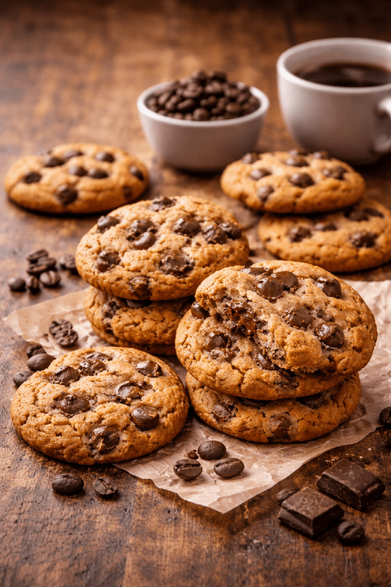 Lire la suite à propos de l’article Recette gourmande : Cookies moelleux au café et chocolat